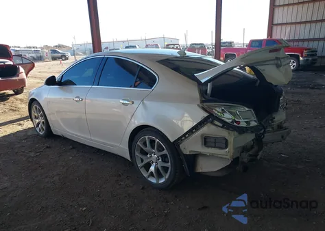 2013 Buick Regal Gs z USA, uszkodzony, nr VIN 2G4GV5GV1D9227381